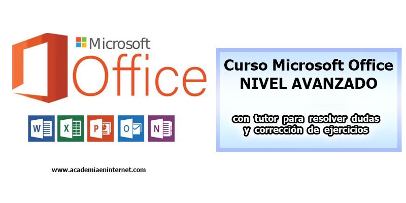 Curso paquete Office – Nivel Avanzado