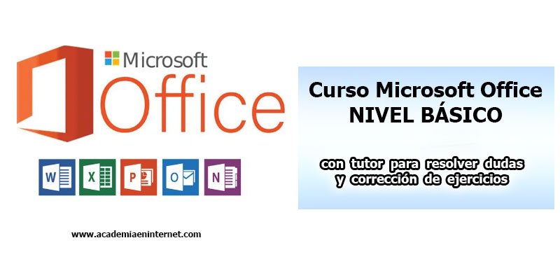 Curso paquete Office – Nivel Básico